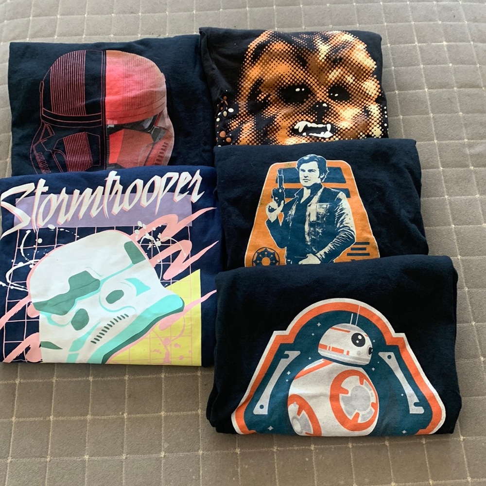 Star Wars T-shirt Bundle - Size M